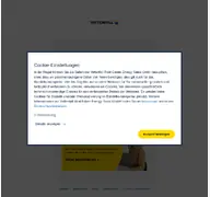 Kleine Seitenvorschau von portal.realestate.vattenfall.de
