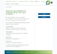 Kleine Seitenvorschau von portal.sefe-storage.de