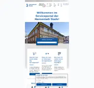 Kleine Seitenvorschau von portal.stade.de