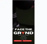 Kleine Seitenvorschau von facethegrynd.de