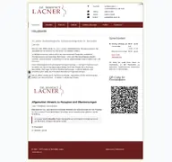 Kleine Seitenvorschau von dr-lacner.de