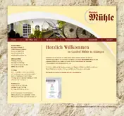 Kleine Seitenvorschau von muehle-aldingen.de