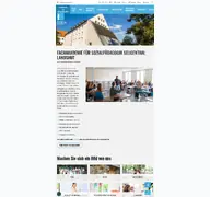 Kleine Seitenvorschau von fachakademie.seligenthal.de