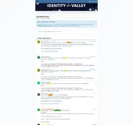 Kleine Seitenvorschau von forum.identityvalley.de