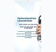 Kleine Seitenvorschau von facharztzentrum-loewenbruecke.de