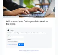 Kleine Seitenvorschau von portal.vereins-software.de