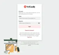 Kleine Seitenvorschau von portal.vetfamily.de