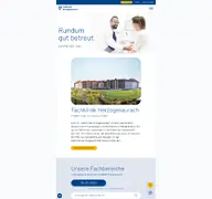 Kleine Seitenvorschau von fachklinik-herzogenaurach.de