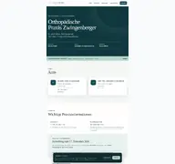 Kleine Seitenvorschau von dr-zwingenberger.de