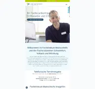 Kleine Seitenvorschau von fachklinikum-mainschleife.de