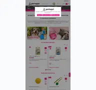 Kleine Seitenvorschau von portapet.de