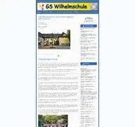 Kleine Seitenvorschau von wilhelmschule-cas.de