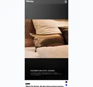 Kleine Seitenvorschau von wilkening-hoteldesign.de