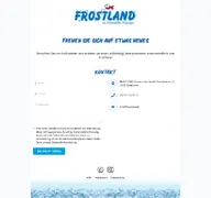 Kleine Seitenvorschau von frostland24.de