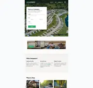 Kleine Seitenvorschau von campspot.com