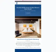 Kleine Seitenvorschau von hotel-heide-oldenburg.de