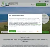 Kleine Seitenvorschau von stelhoeve.de