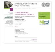 Kleine Seitenvorschau von fachschaft.philfak2.uni-halle.de