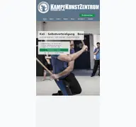 Kleine Seitenvorschau von kampfkunst-rt.de