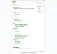 Kleine Seitenvorschau von wiki.datenpark.ch