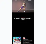 Kleine Seitenvorschau von positiv-fitness.de