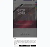 Kleine Seitenvorschau von guitarsummit.de