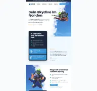Kleine Seitenvorschau von yuu-skydive.de