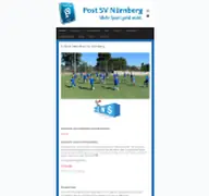 Kleine Seitenvorschau von postsvnuernberg-fussball.de