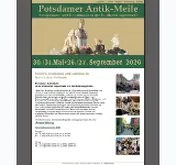 Kleine Seitenvorschau von potsdamer-antikmeile.de
