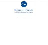 Kleine Seitenvorschau von factsheets.reuss-vv.de