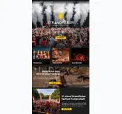 Kleine Seitenvorschau von strandfieber-festival.de
