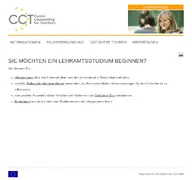 Kleine Seitenvorschau von studieninteressierte.cct-germany.de