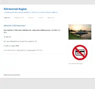 Kleine Seitenvorschau von faehre-rogaetz.de