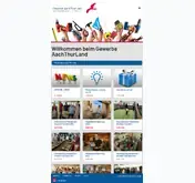 Kleine Seitenvorschau von gewerbe-aachthurland.ch
