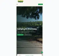 Kleine Seitenvorschau von strombergcamping.de