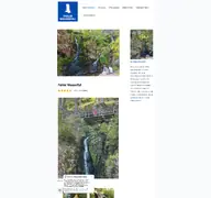 Kleine Seitenvorschau von fahler-wasserfall.de