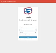 Kleine Seitenvorschau von sas.sauels.de