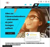 Kleine Seitenvorschau von fahrausbildungscenter.de