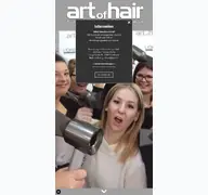 Kleine Seitenvorschau von artofhair-greifswald.de