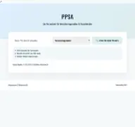 Kleine Seitenvorschau von ppsa.de