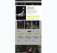 Kleine Seitenvorschau von saucony.com