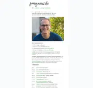 Kleine Seitenvorschau von praegnanz.de