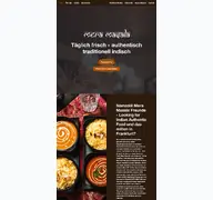 Kleine Seitenvorschau von mera-masala.de