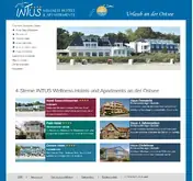 Kleine Seitenvorschau von intus-hotels.de