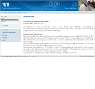 Kleine Seitenvorschau von praktikum.ch.tum.de