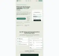 Kleine Seitenvorschau von invoicevision.de