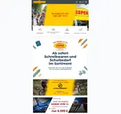 Kleine Seitenvorschau von fahrrad-esper.de