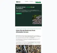 Kleine Seitenvorschau von metallschrott-express.de