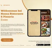 Kleine Seitenvorschau von pizzeria-nonna-essen.de