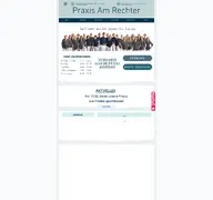 Kleine Seitenvorschau von praxisamrechter.de